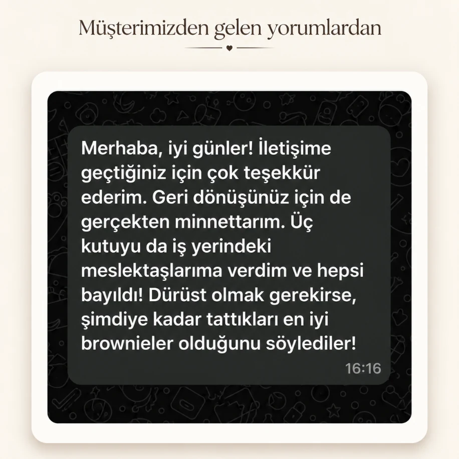 Cotton Bakery Brownie Box güncel ürün fotoğrafı 5